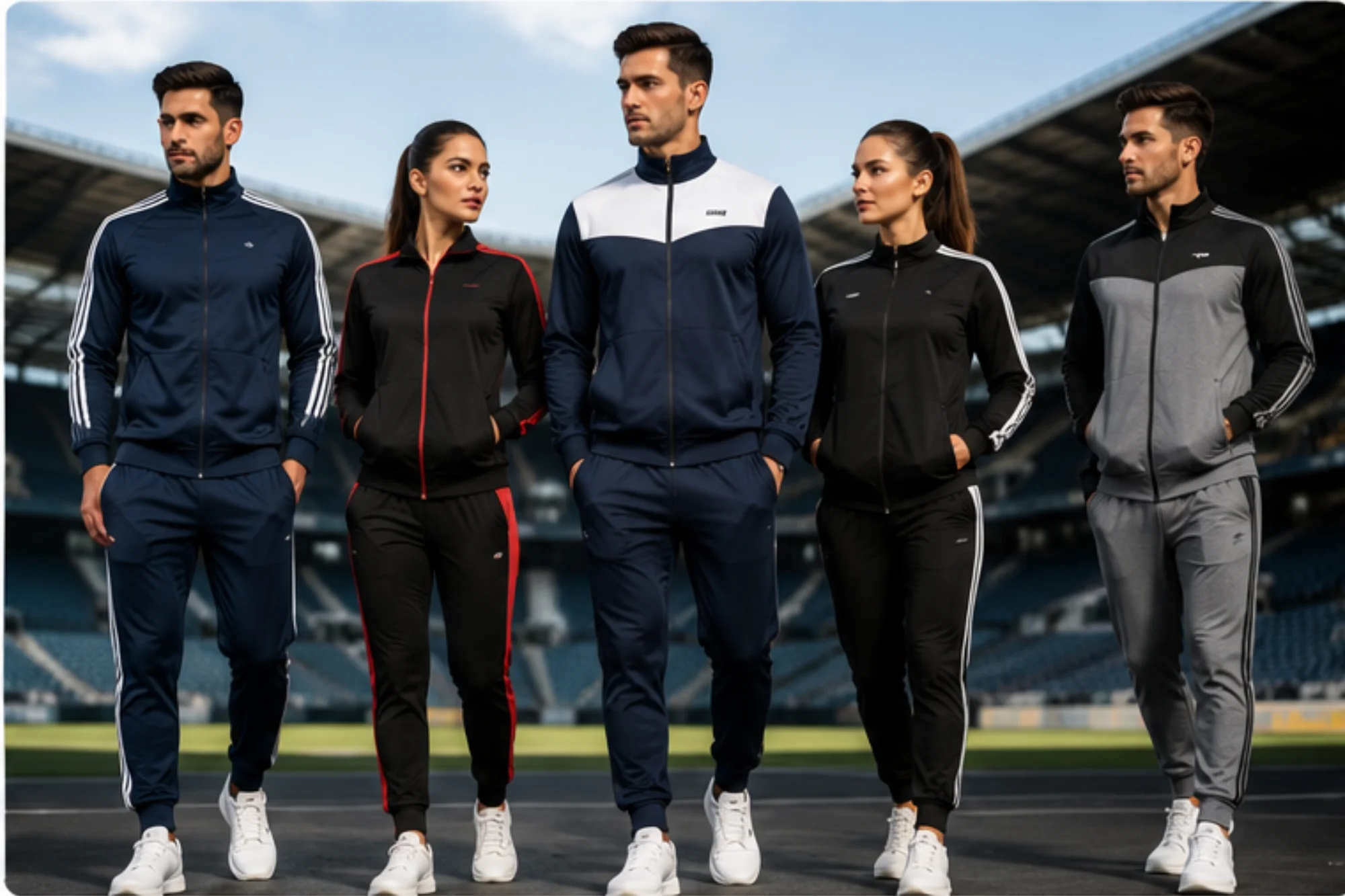 Custom teamwear and tracksuits by Crivun Exports