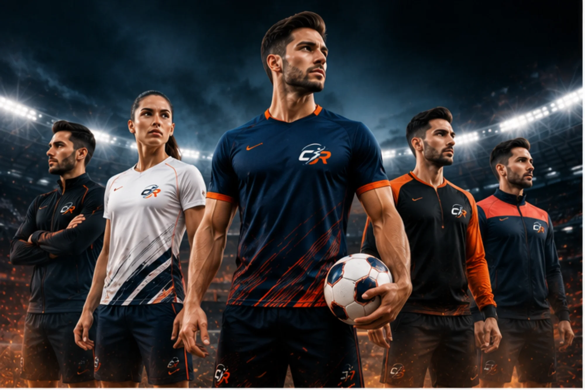 Inside the Crivun Exports sportswear factory in Sialkot