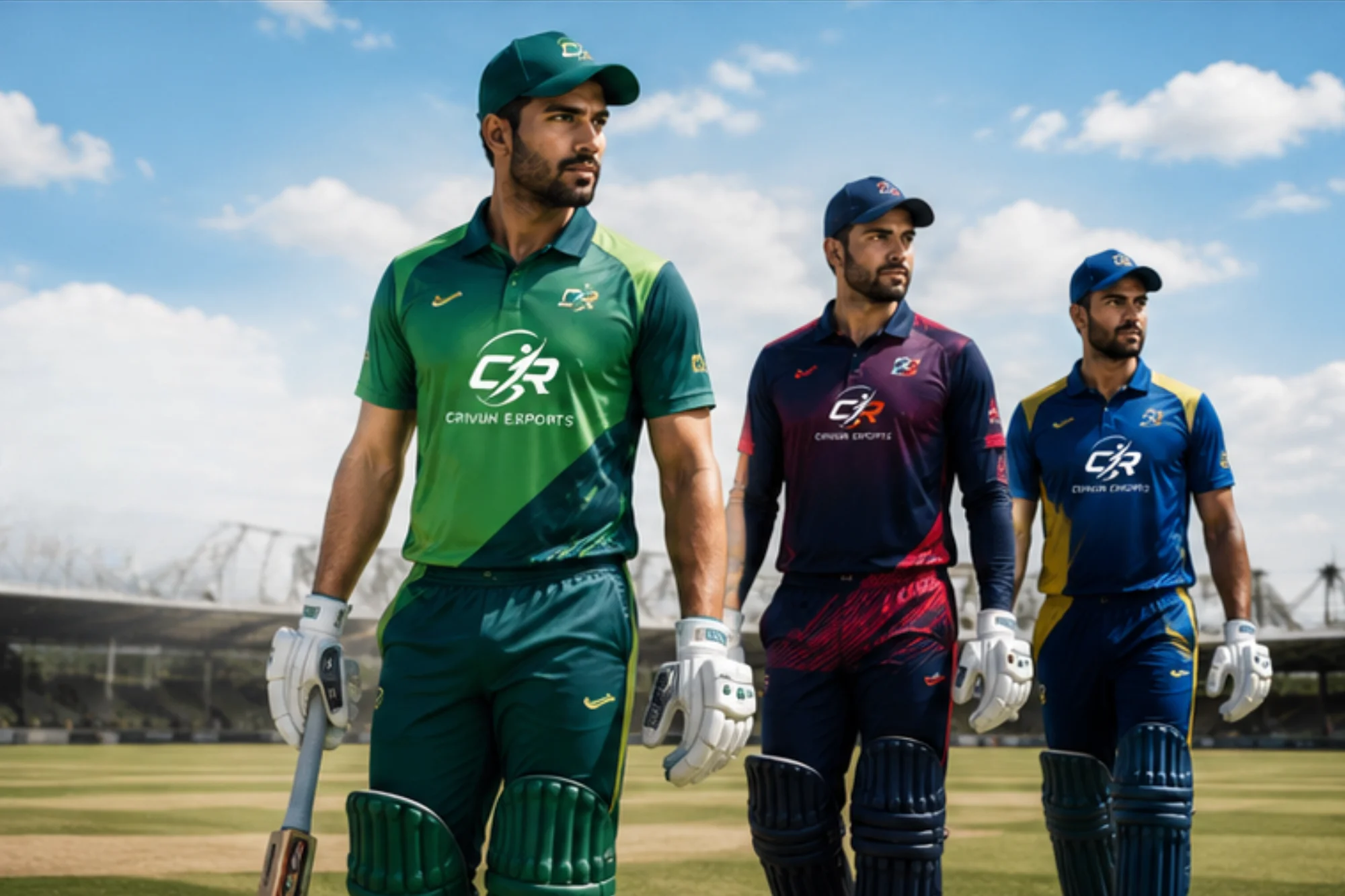 Custom cricket wear by Crivun Exports